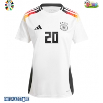 Tyskland Benjamin Henrichs #20 Hjemmedrakt Dame EM 2024 Kortermet